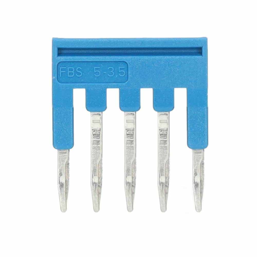 Miniatuur van Phoenix Contact doorverbindingsbrug voor rijgklem 5-polig 3,5 mm - blauw (FBS 5-3,5 BU)