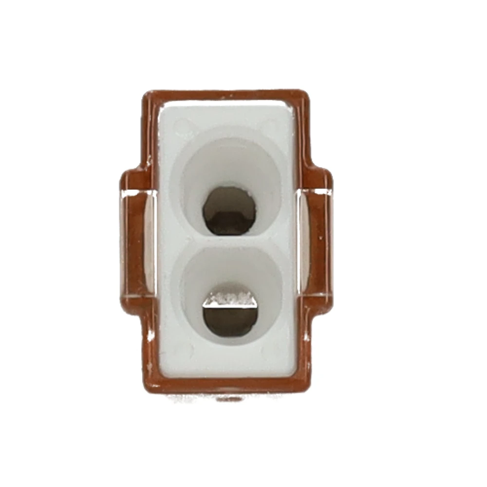 Miniatuur van Wago steekklem 2-voudig 4mm2 wit per 100 stuks (773-602)