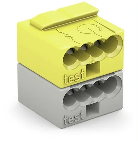 Miniatuur van Wago eib-busklem 2x4-polig 0,6-0,8 mm per 50 stuks (243-212)