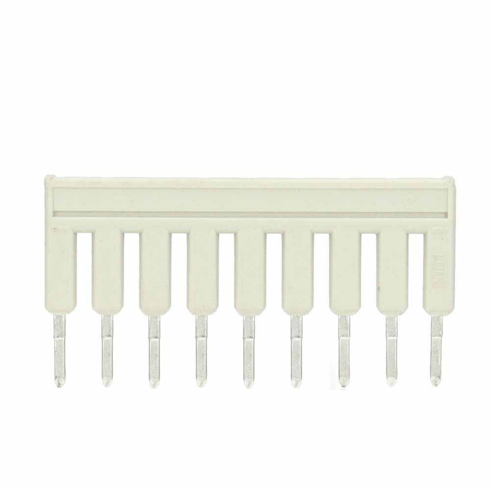 Miniatuur van Wago kambrug 9-voudig 18A rastermaat 4,2 mm grijs (2001-409)