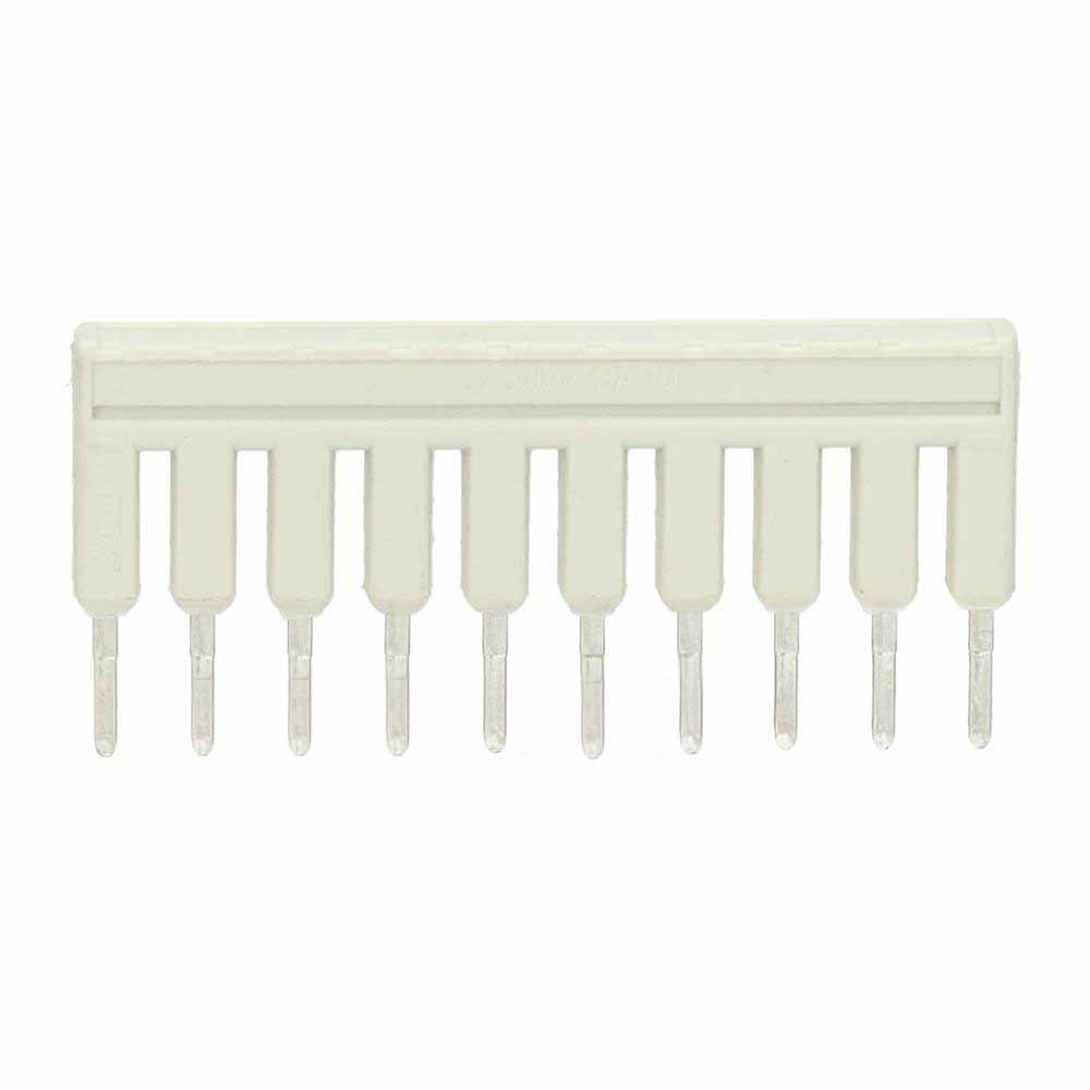 Miniatuur van Wago kambrug 10-voudig 18A rastermaat 4,2 mm grijs (2001-410)