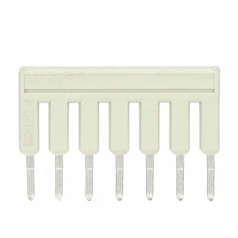 Miniatuur van Wago kambrug 7-voudig 25A rastermaat 5,2 mm grijs (2002-407)