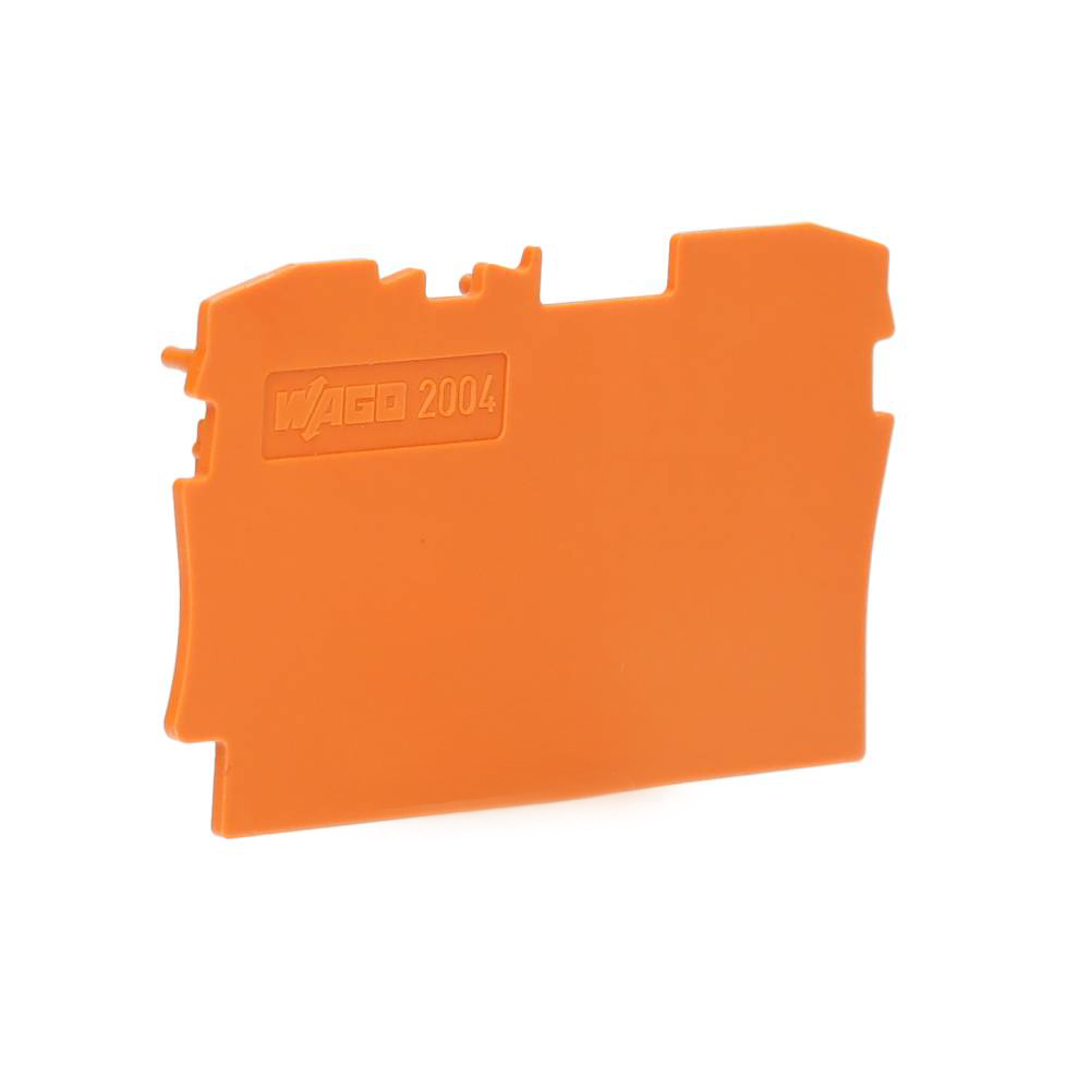 Miniatuur van Wago afsluit- en tussenplaat oranje (2004-1292)