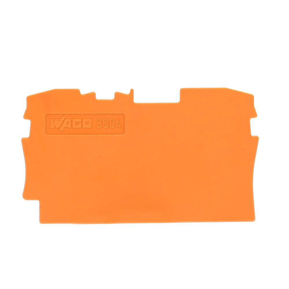 Miniatuur van Wago afsluit- en tussenplaat oranje (2004-1292)
