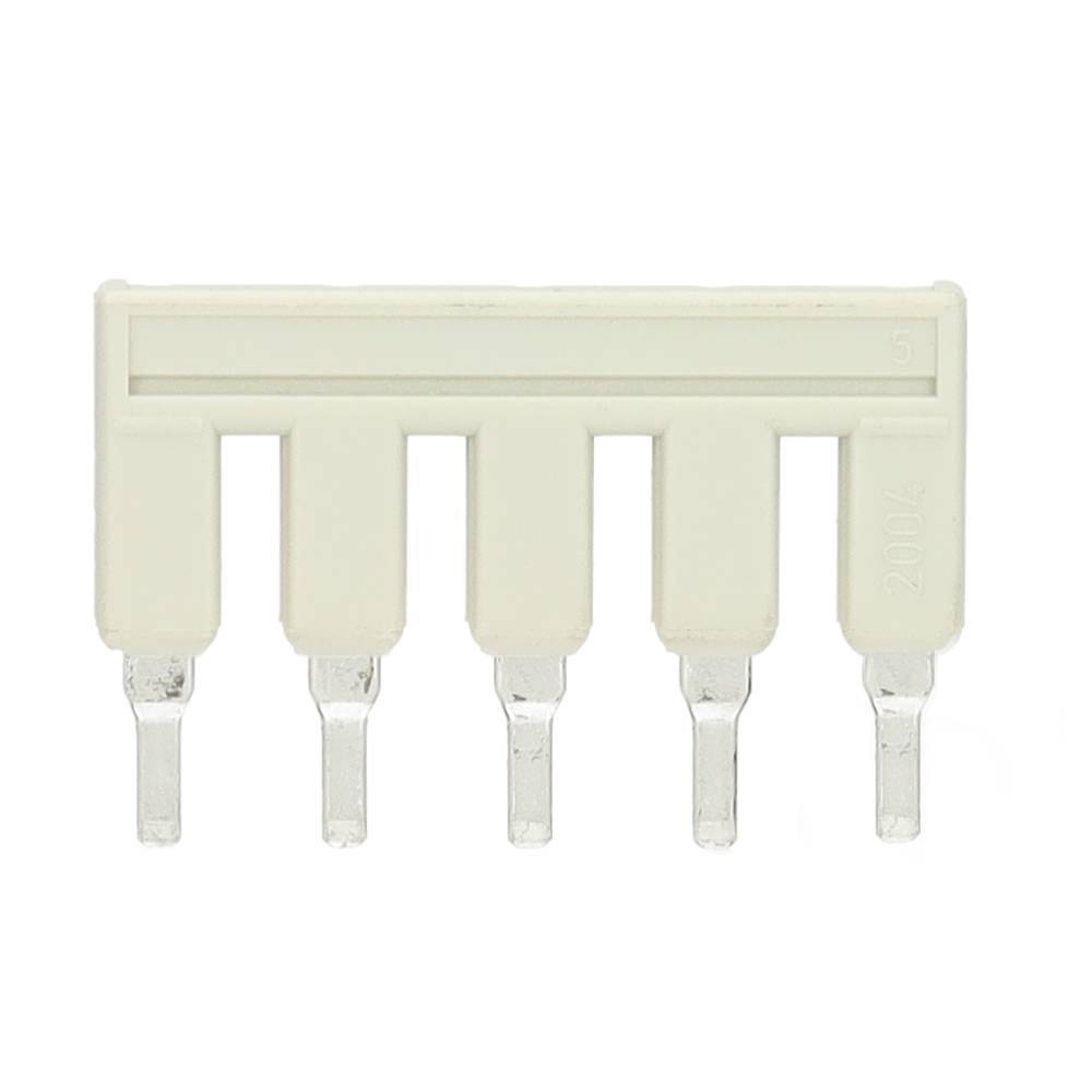 Miniatuur van Wago kambrug 5-voudig 32A rastermaat 6,2 mm grijs (2004-405)