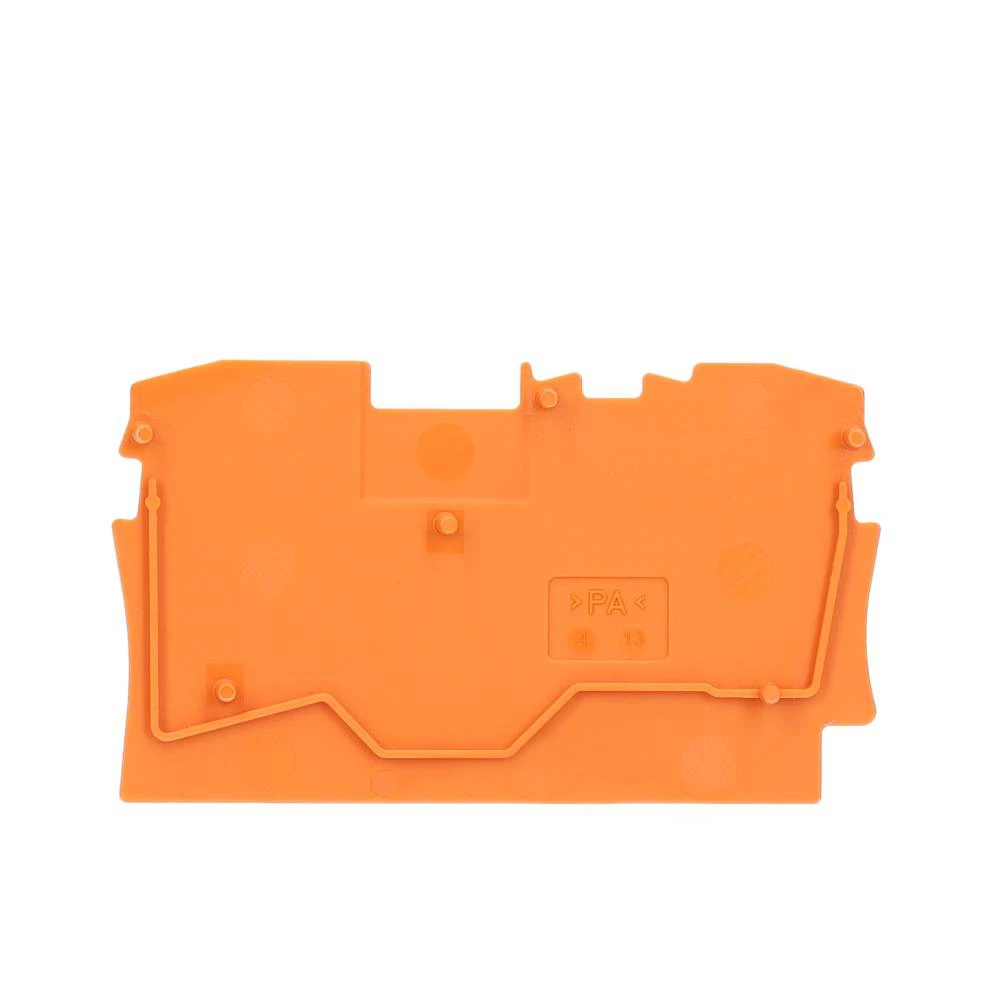 Miniatuur van Wago afsluit- en tussenplaat oranje (2006-1292)