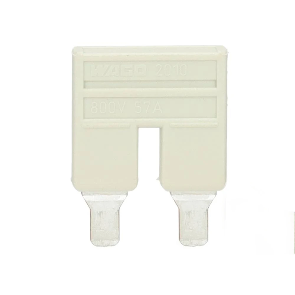 Miniatuur van Wago kambrug 2-voudig 57A rastermaat 10 mm grijs (2010-402)