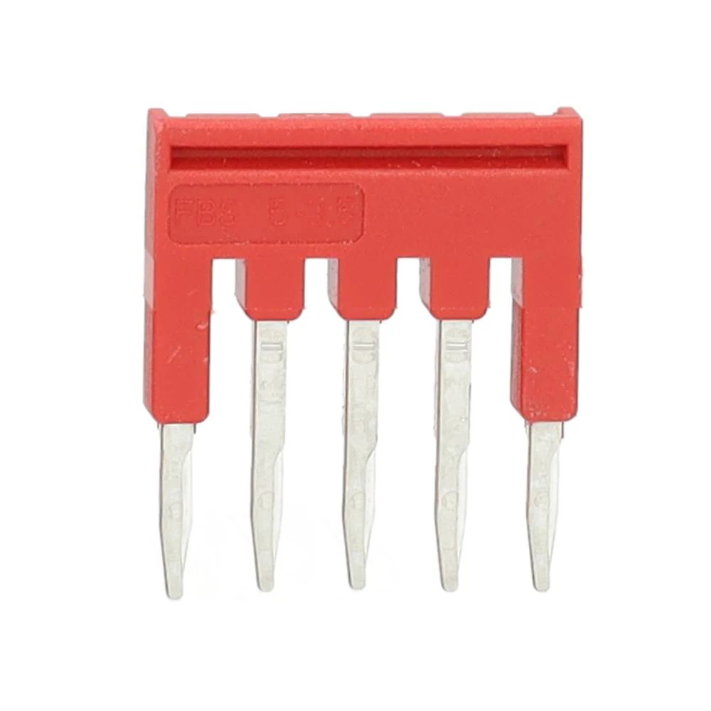Miniatuur van Phoenix Contact doorverbindingsbrug rijgklem 5-polig 5.2 mm - rood per 50 stuks (FBSR 5-5)