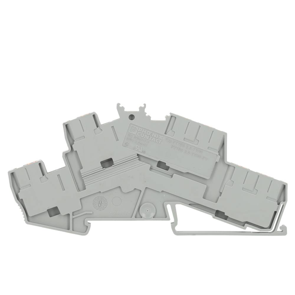 Miniatuur van Phoenix Contact twee-etage rijgklem met push-in aansluiting 2,5 mm² - grijs (PTTBS 2,5-TWIN)