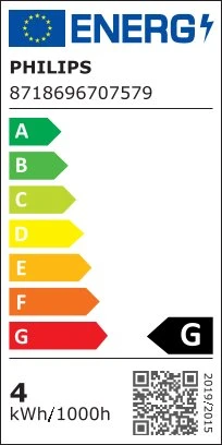Miniatuur van Philips LED spot GU10 3.9-35W 280lm warm wit 3000K dimbaar (8718696707579)