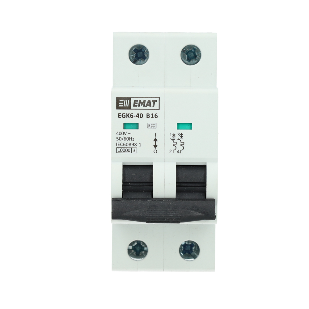 Miniatuur van EMAT automaat 2-polig 16A B-curve (85001014)
