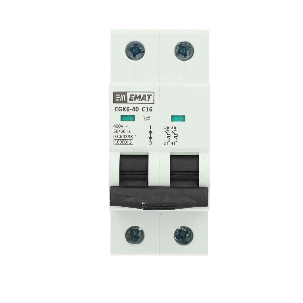 Miniatuur van EMAT automaat 2-polig 16A C-curve (85001015)