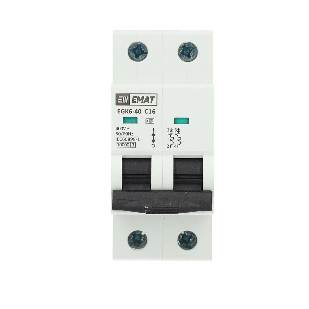Miniatuur van EMAT automaat 2-polig 16A C-curve (85001015)