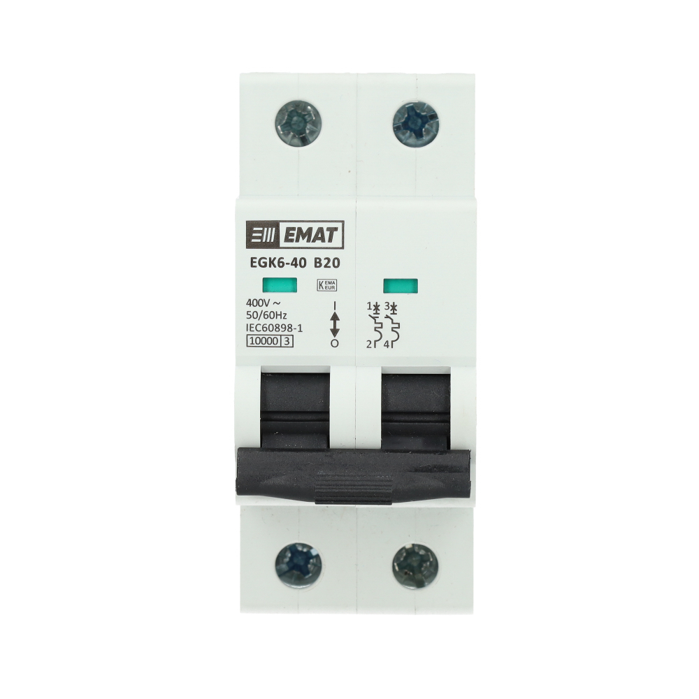 Miniatuur van EMAT automaat 2-polig 20A B-curve (85001016)