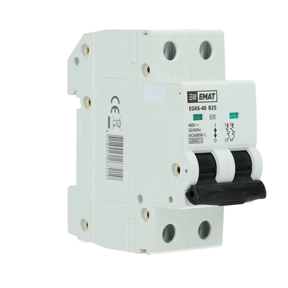 Miniatuur van EMAT automaat 2-polig 25A B-curve (85001018)
