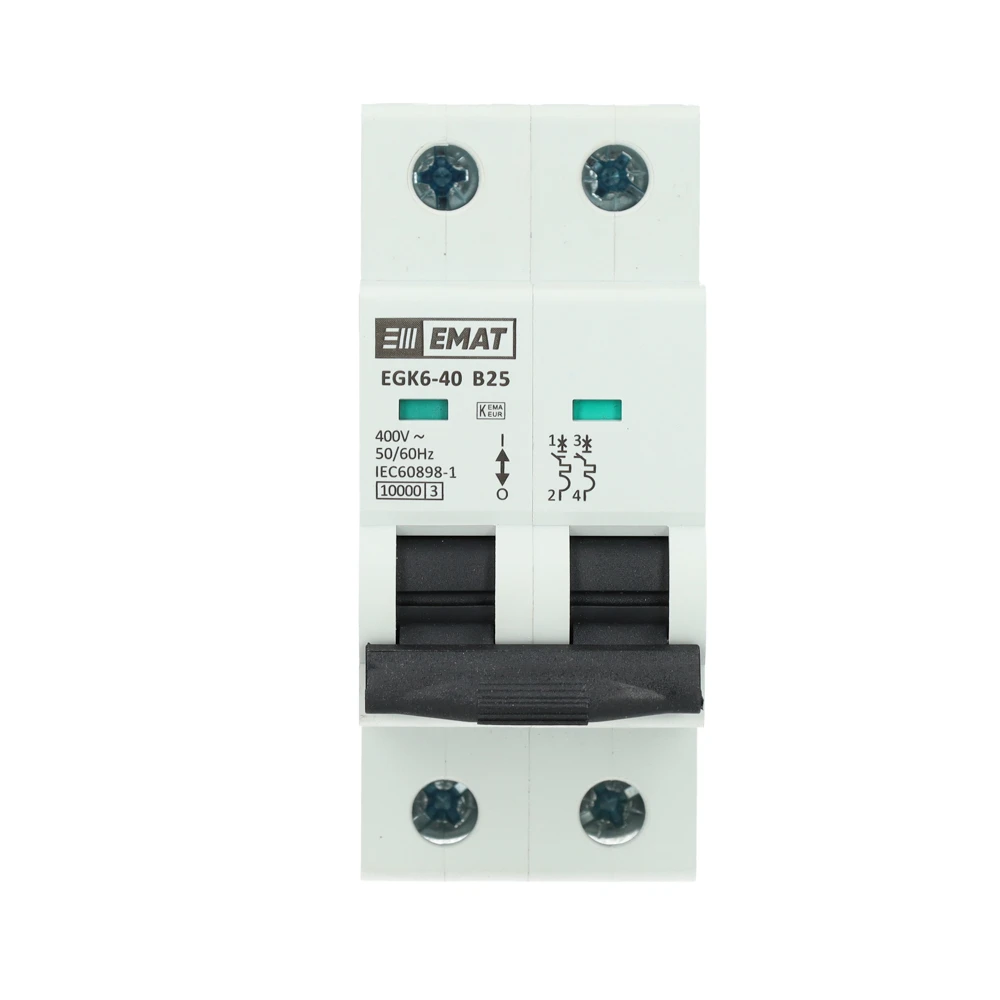 Miniatuur van EMAT automaat 2-polig 25A B-curve (85001018)