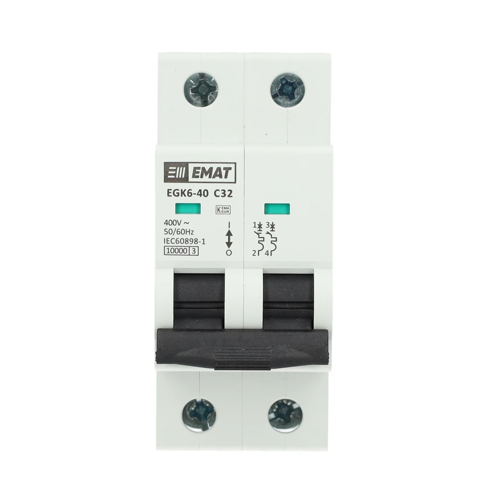 Miniatuur van EMAT automaat 2-polig 32A C-curve (85001021)