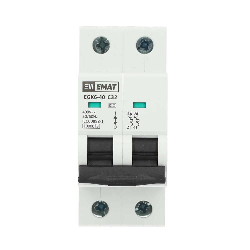 Miniatuur van EMAT automaat 2-polig 32A C-curve (85001021)