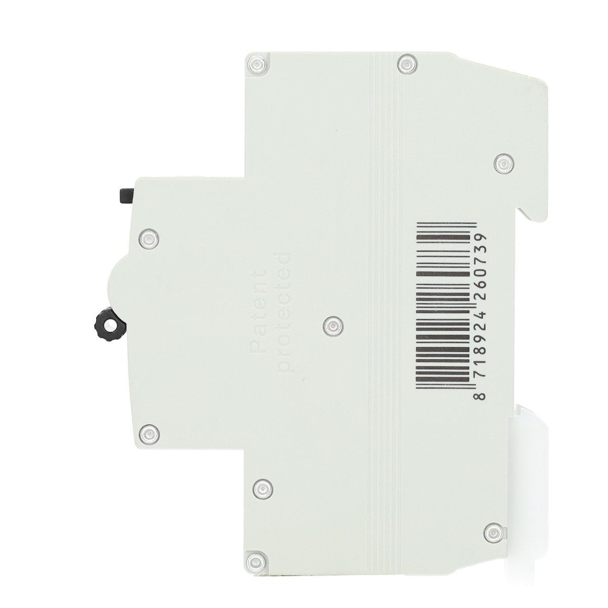 Miniatuur van EMAT differentieelautomaat 1-polig+nul 10A B-curve 30mA (85006002)