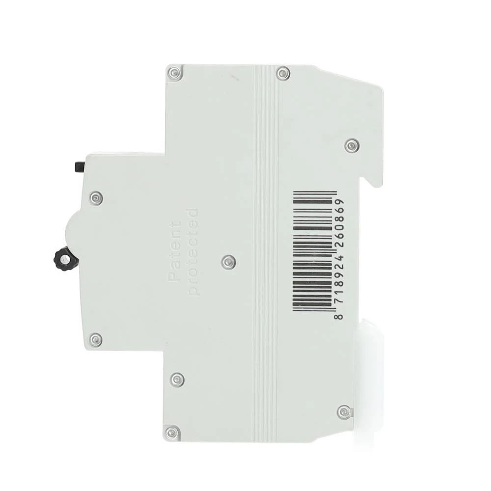 Miniatuur van EMAT differentieelautomaat 1-polig+nul 6A C-curve 30mA (85006001)