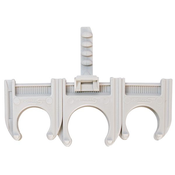 Miniatuur van Schnabl buisbeugel 24,8-26mm - grijs - per 100 stuks (230225)