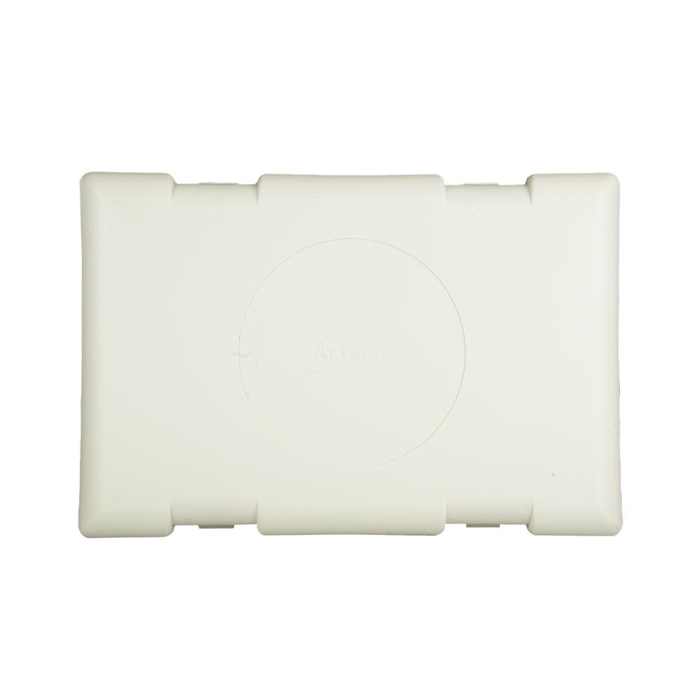 Miniatuur van ATTEMA blinddeksel lasdoos 81x120mm crème (AT2182)
