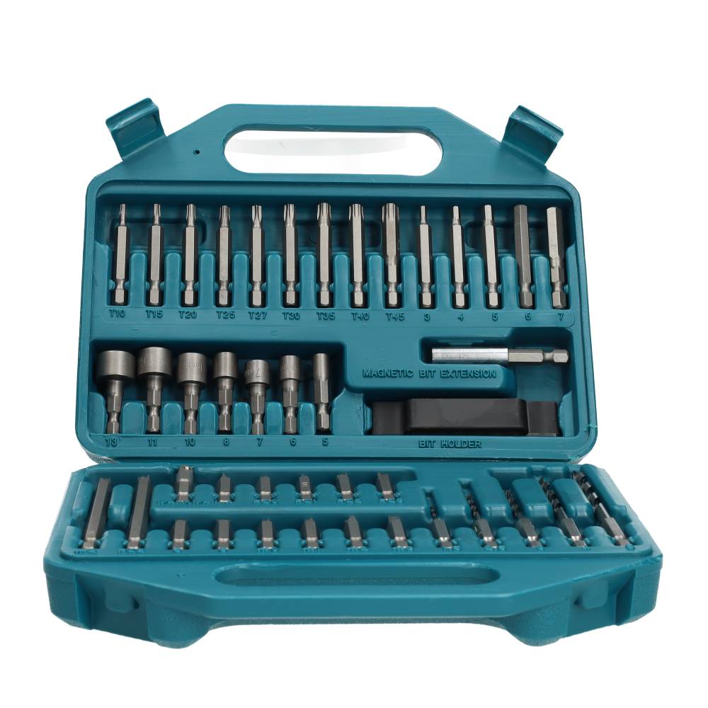 Miniatuur van Makita boor- en bitset 42-delig inclusief handige opbergkoffer (P-45272)