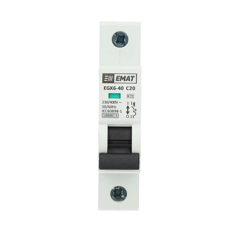 Miniatuur van EMAT automaat 1-polig 20A C-curve (85001031)