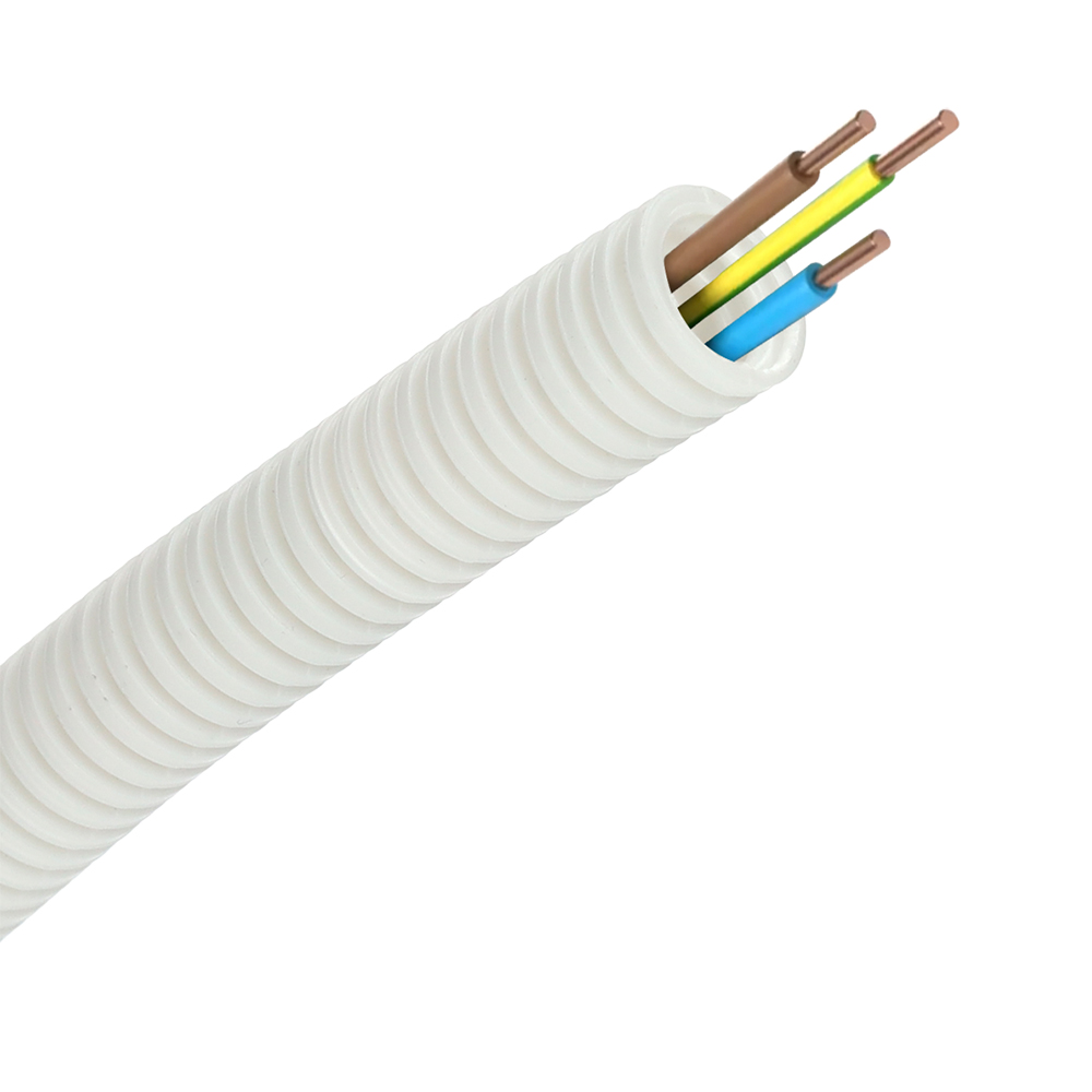 Miniatuur van Snelflex flexibele buis VOB draad 3G2.5mm2 - 16mm per rol 25 meter (SF3G25K)