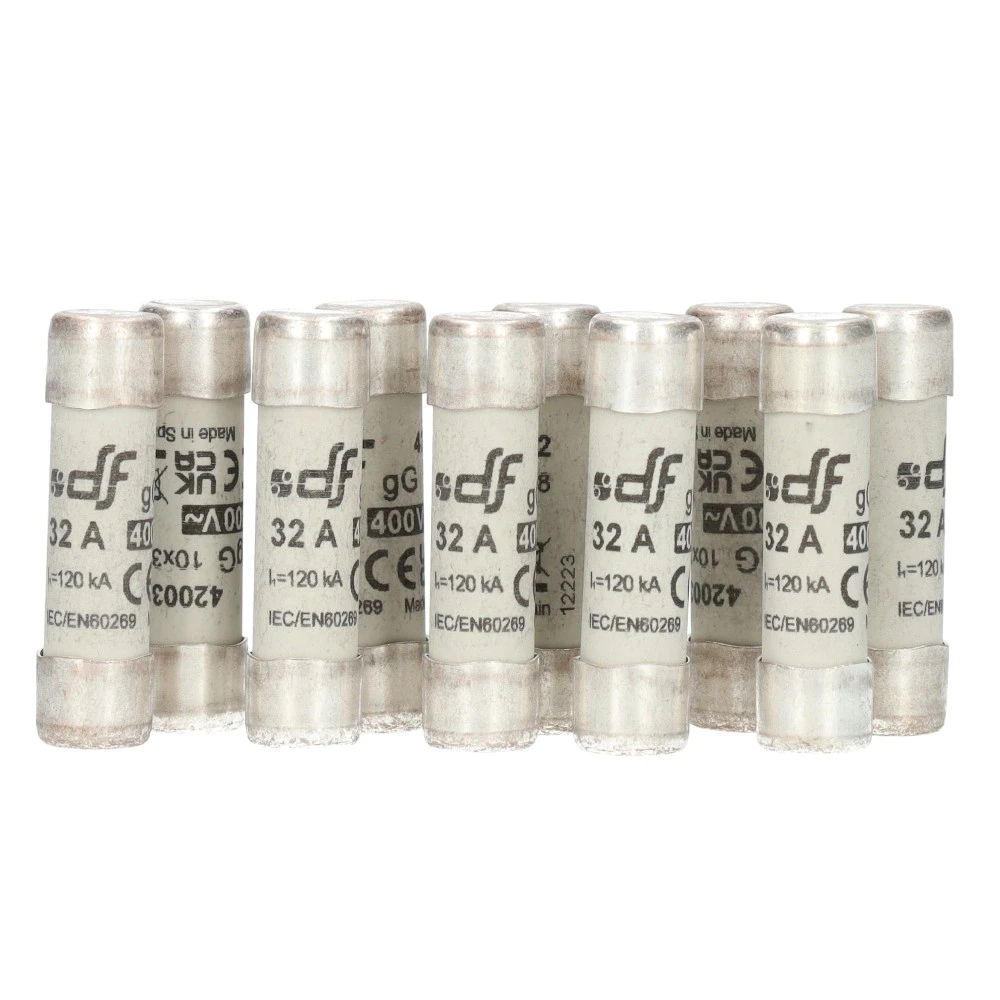 Miniatuur van buiszekering 32A Ø10x38mm per 10 stuks (51277)
