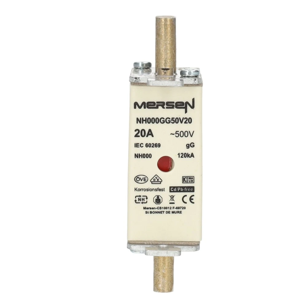 Miniatuur van mespatroon 20A NH00/NH000 per 3 stuks (51173)