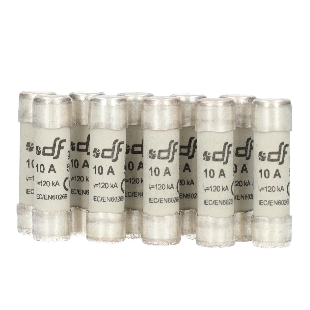 Miniatuur van Buiszekering 10A Ø10x38mm per 10 stuks (51273)