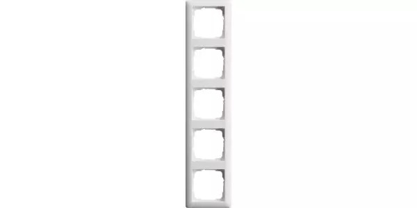 Miniatuur van Gira afdekplaat stopcontact 5-voudig - standaard 55 zuiver wit mat (021504)
