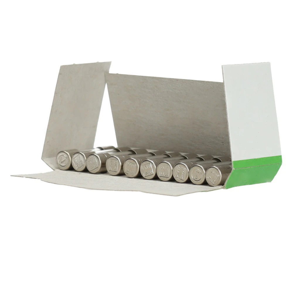 Miniatuur van glaszekering 0,25A snel Ø5x20mm per 10 stuks (62051)