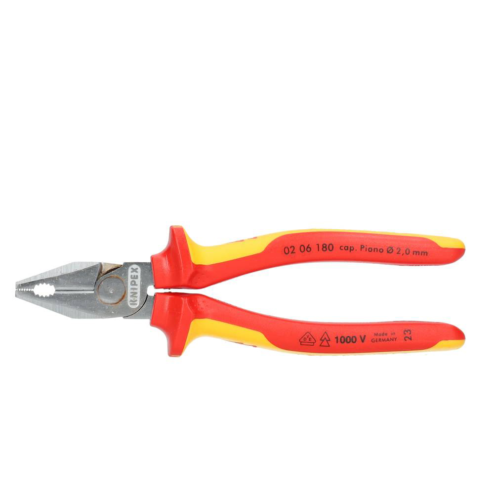 Miniatuur van KNIPEX combinatietang kracht 180mm VDE (0206180)