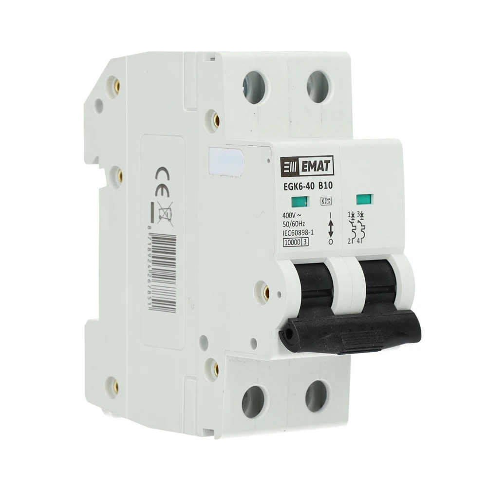 Miniatuur van EMAT automaat 2-polig 10A B-curve (85001012)