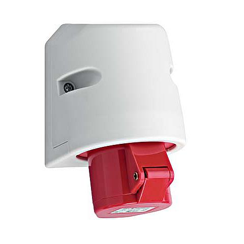 Miniatuur van ABL CEE stopcontact 5-polig 400V 6H 16A IP44 per 10 (D51531)