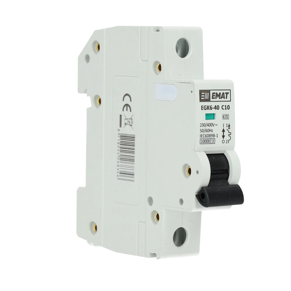 Miniatuur van EMAT automaat 1-polig 10A C-curve (85001027)