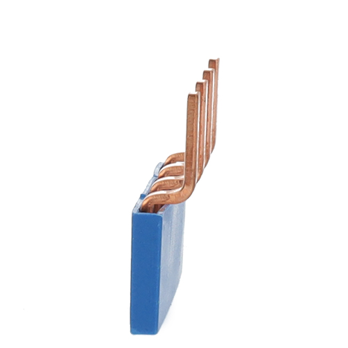 Miniatuur van EMAT doorverbinder 4-voudig blauw (85220029)