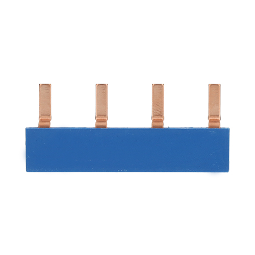 Miniatuur van EMAT doorverbinder 4-voudig blauw (85220029)
