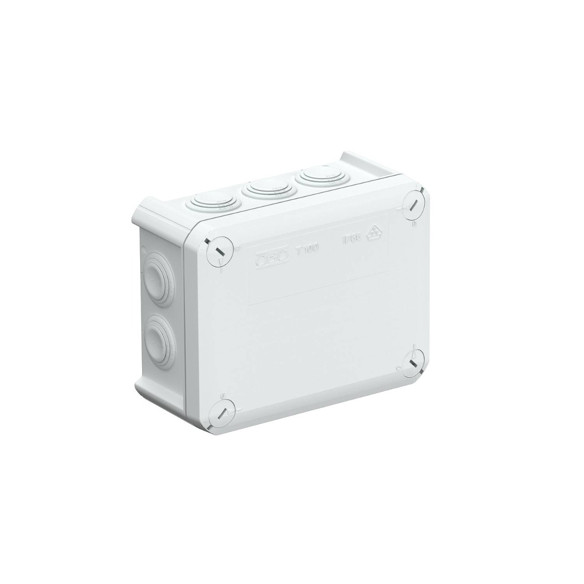 Miniatuur van OBO aftakdoos M25 150x116x67 IP66 - zuiver wit (T 100 RW)