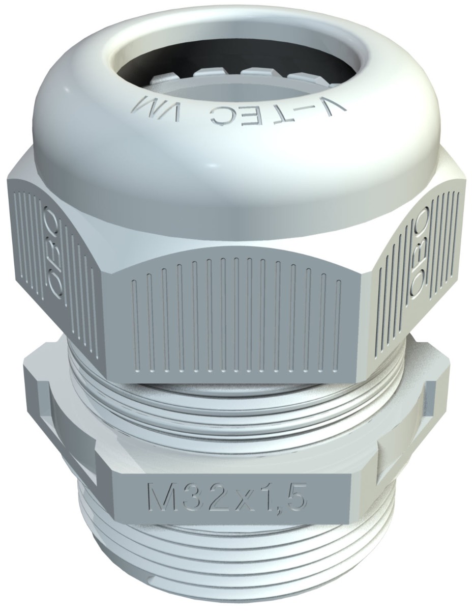 Miniatuur van OBO wartel M32 met trekontlasting IP68 - lichtgrijs (V-TEC VM32 LGR)