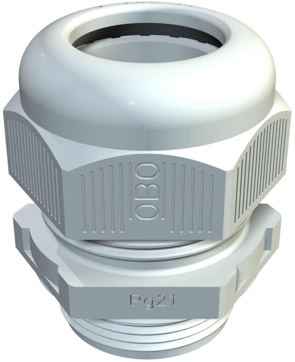 Miniatuur van OBO wartel PG16 met trekontlasting IP68 - lichtgrijs (V-TEC PG16 LGR)