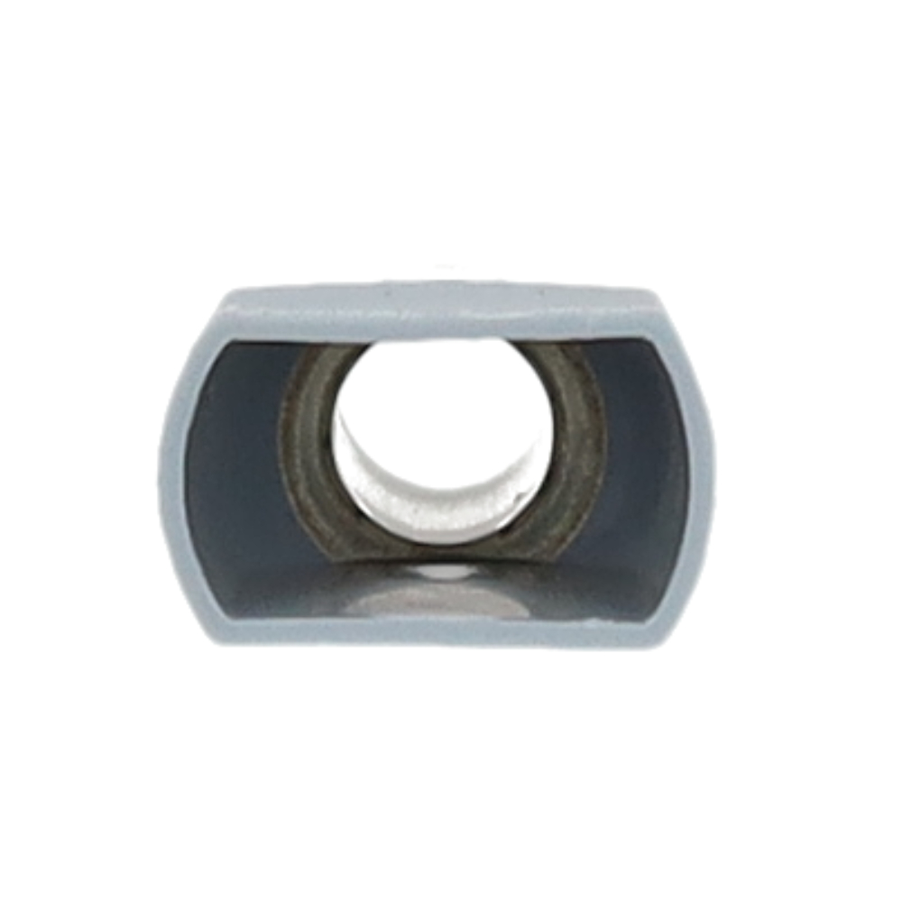 Miniatuur van SOLAR twin adereindhuls geïsoleerd 2x4mm2 hulslengte 12mm grijs - per 100 stuks (1505166)
