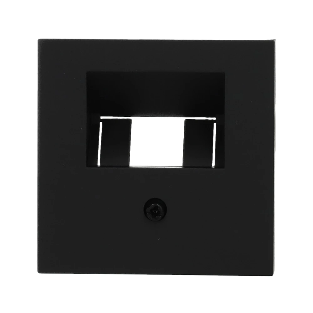 Miniatuur van Gira afdekplaat RJ45/RJ11 - systeem 55 zwart mat (0270005)