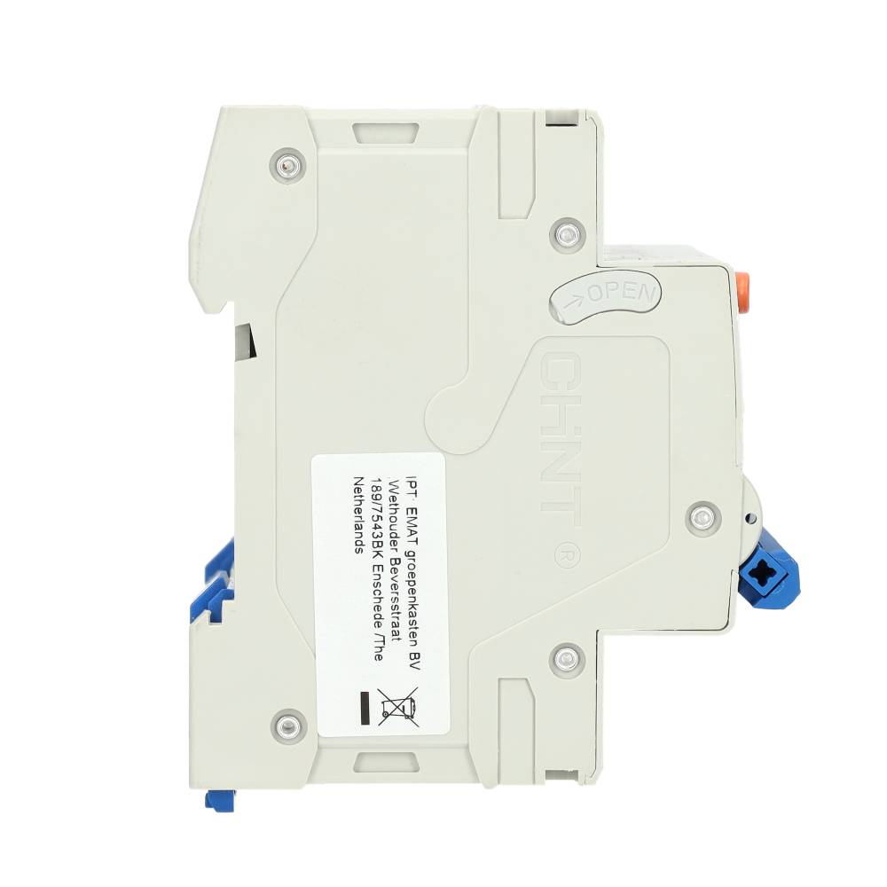 Miniatuur van Chint differentieelautomaat 3-polig+nul 25A C-curve 300mA (2015C25300)