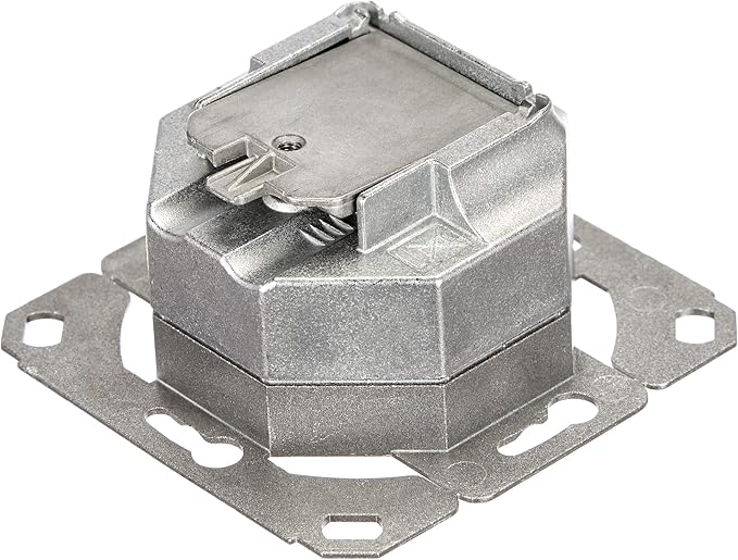 Miniatuur van Gira netwerkaansluitdoos inbouw UTP 2-voudig Cat6a (245200)