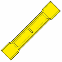Miniatuur van KLEMKO A 4652 SK - geïsoleerde Stootverbinder voor draad 4,0-6,0 mm2 per 100 stuks