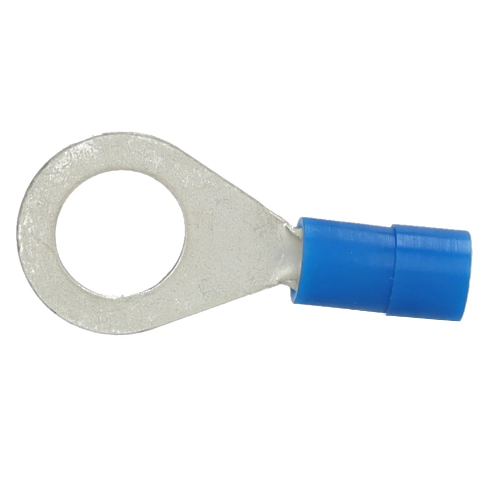 Miniatuur van Intercable Q-serie DIN geïsoleerde kabelschoen ring recht 16 mm² M8 vertind - blauw per 50 stuks (ICIQ168)