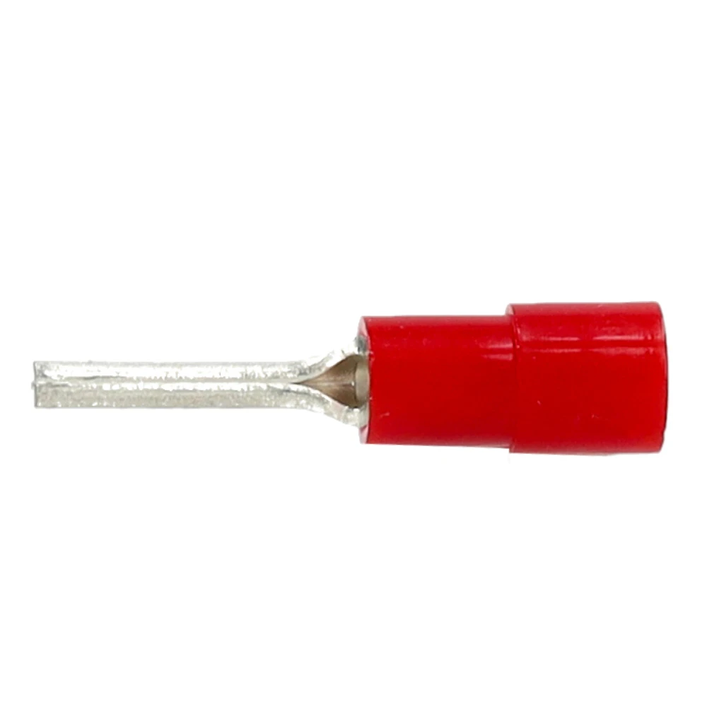Miniatuur van Intercable Q-serie DIN geïsoleerde stiftkabelschoen 0,5-1 mm² vertind - rood per 100 stuks (ICIQ1ST)